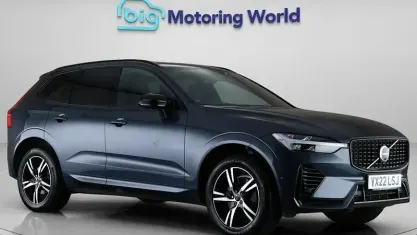 Used Volvo XC60 R-Design 350 HP (257 kW) 2021 Blue SUV