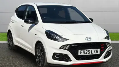 Used Hyundai i10 N Line 90 HP (66 kW) 2025 White Hatchback