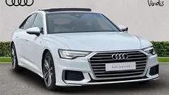 White Used 2019 Audi A6 S-Line Sedan | £26,306 (Fair price)