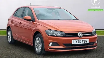 Used VW Polo SE 80 HP (58 kW) 2020 Orange Hatchback