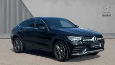Black Used 2021 Mercedes GLC300e AMG line Coupe | £30,972 (Fair price)