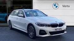 White Used 2021 BMW 330e M Sport Estate | £26,904 (Fair price)