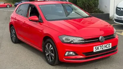 Used VW Polo Match 95 HP (69 kW) 2020 Red Hatchback