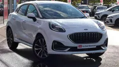 White Used 2022 Ford Puma Gen-E ST-Line SUV | £16,499 (Fair price)
