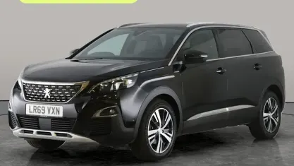 Used Peugeot 5008 GT-line 131 HP (96 kW) 2019 Black SUV