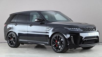 Used Land Rover Range Rover Sport SVR 575 HP (422 kW) 2021 Black SUV