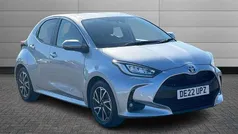 Silver Used 2022 Toyota Yaris Hybrid Design Hatchback | £16,550 (Fair price)