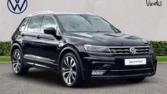 Black Used 2017 VW Tiguan R-line SUV | £16,324 (A bit pricey)