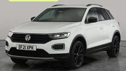 White Used 2021 VW T-Roc Black Edition SUV | £18,482 (Good price)