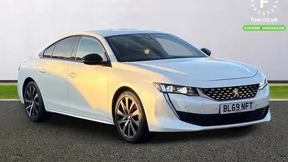 White Used 2019 Peugeot 508 GT-line Hatchback | £12,799 (Fair price)