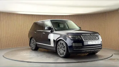 Used Land Rover Range Rover Autobiography 350 HP (257 kW) 2020 Portofino blue SUV