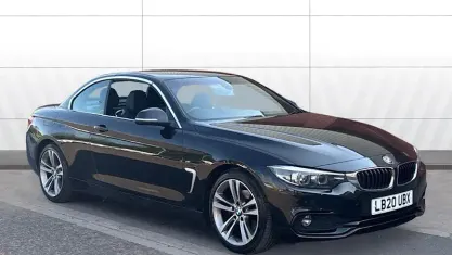 Used BMW 420 Sport Line 190 HP (139 kW) 2020 Black Cabriolet