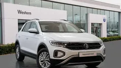 White Used 2022 VW T-Roc Life SUV | £18,490 (Fair price)