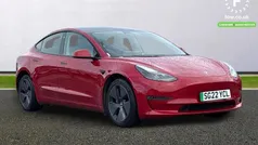 Red Used 2022 Tesla Model 3 Long Range AWD Sedan | £20,099 (Fair price)