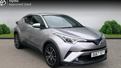 Used Toyota C-HR 122 HP (89 kW) 2017 Silver SUV