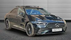 Black Used 2024 Mercedes CLA200 AMG Line Premium Plus Coupe | £33,495 (Fair price)