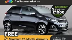 Black Used 2021 Peugeot 108 Collection Hatchback | £9,497 (Fair price)
