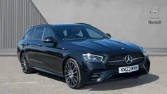Black Used 2023 Mercedes E400 AMG line Estate | £46,692 (Fair price)