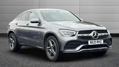 Grey Used 2021 Mercedes GLC300e AMG line Coupe | £31,450 (Good price)