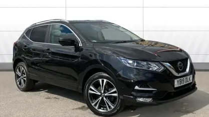 Begagnad Nissan Qashqai N-Connecta 116 HK (85 kW) 2019 Svart SUV