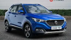 Metallic battersea blue Used 2018 MG ZS Exclusive Sedan | £9,700 (Fair price)