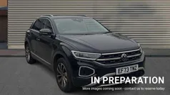 Deep black pearlescent Used 2024 VW T-Roc Style SUV | £24,580 (Fair price)