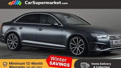 Grey Used 2019 Audi A4 S-Line Sedan | £16,697 (Fair price)