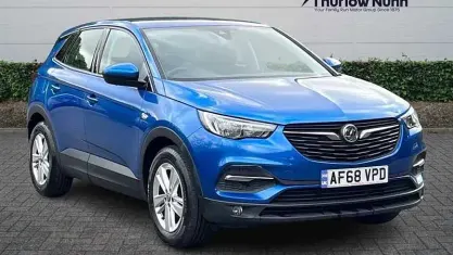 Used Vauxhall Grandland X 120 HP (88 kW) 2018 Blue SUV