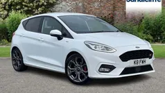 White Used 2019 Ford Fiesta ST-Line Hatchback | £11,389 (Fair price)