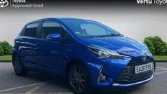 Blue Used 2020 Toyota Yaris Hybrid Hatchback | £13,389 (Fair price)