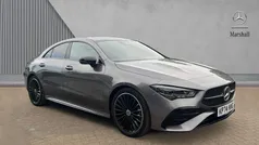 Mountain grey metallic Used 2024 Mercedes CLA220 AMG Line Premium Plus Sedan | £32,680 (Fair price)