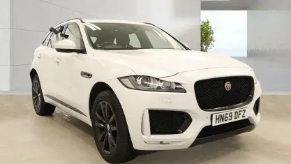 Used Jaguar F-Pace Chequered Flag 180 HP (132 kW) 2019 White SUV