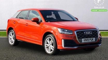 Usado Audi Q2 S-Line 150 HP (110 kW) 2019 Laranja SUV