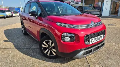Used Citroën C3 Aircross Feel 110 HP (80 kW) 2020 Red SUV