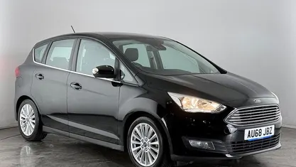 Black Used 2018 Ford C-MAX Titanium MPV | £9,550 (Fair price)