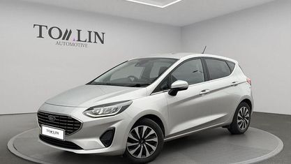 Begagnad Ford Fiesta Titanium 125 HK (91 kW) 2021 Silver Halvkombi