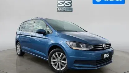 Used VW Touran Family 116 HP (85 kW) 2019 Blue MPV