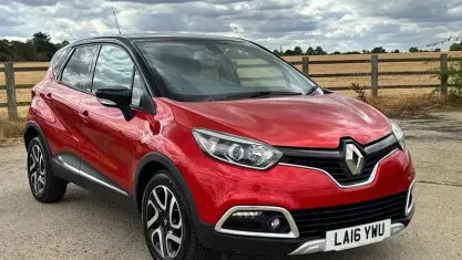Used Renault Captur Signature 90 HP (66 kW) 2016 Red SUV