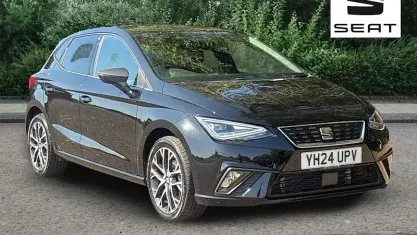 Used Seat Ibiza XCELLENCE 116 HP (85 kW) 2024 Black Hatchback
