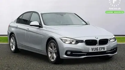 Used BMW 320 Sport Line 190 HP (139 kW) 2016 Silver Sedan