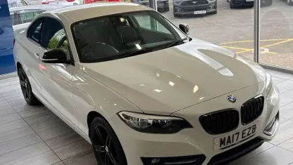 Begagnad BMW 218 Sport Line 136 HK (100 kW) 2017 Sportkupé