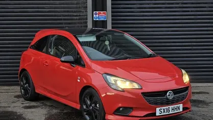 Used Vauxhall Corsa SRi 90 HP (66 kW) 2016 Black Hatchback