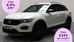 White Used 2021 VW T-Roc Black Edition SUV | £18,446 (Good price)