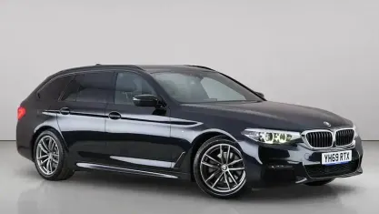 Used BMW 520 M Sport 190 HP (139 kW) 2019 Black Estate