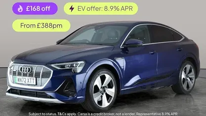 Used 2022 Audi e-tron Sportback S-Line SUV | £23,444 (Fair price)
