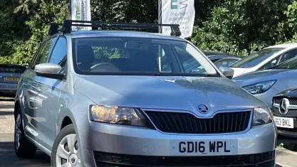 Used Skoda Rapid 90 HP (66 kW) 2016 Grey Hatchback