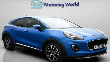 Used Ford Puma Titanium 125 HP (91 kW) 2023 Blue SUV
