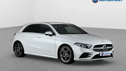Second-hand Mercedes A200 AMG line 163 CP (119 kW) 2020 Alb Hatchback