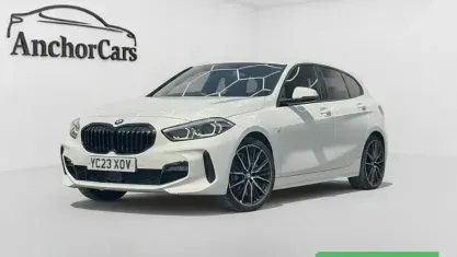 Used BMW 118 M Sport 136 HP (100 kW) 2023 White Hatchback