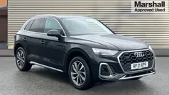 Black Used 2021 Audi Q5 S-Line SUV | £29,663 (Fair price)